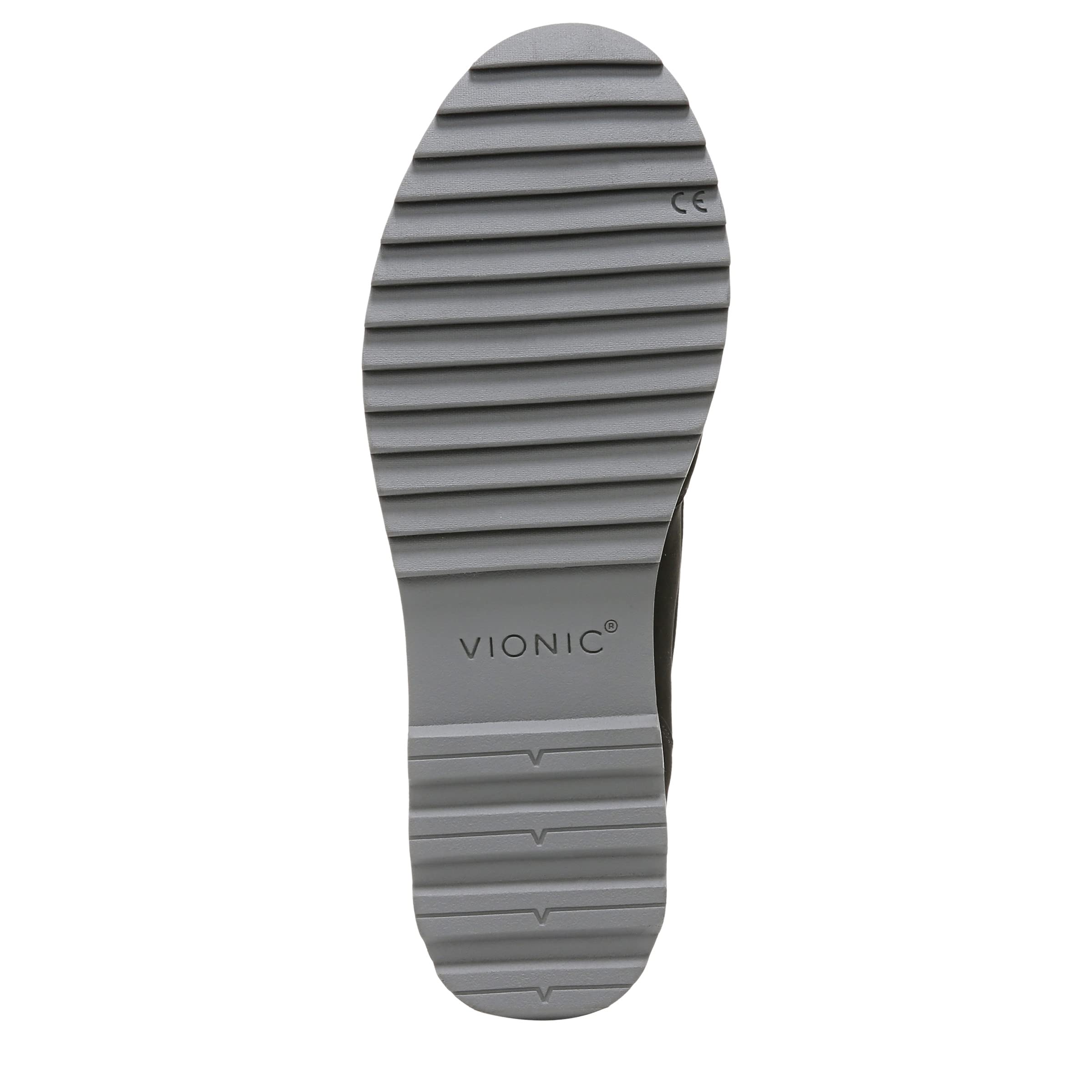 Vionic Women's Nolan Slip-On Loafer - Comfortable Orthotic Support Shoes for Plantar Fasciitis & Arch Pain Relief - Perfect for Work, Travel & Everyday Wear