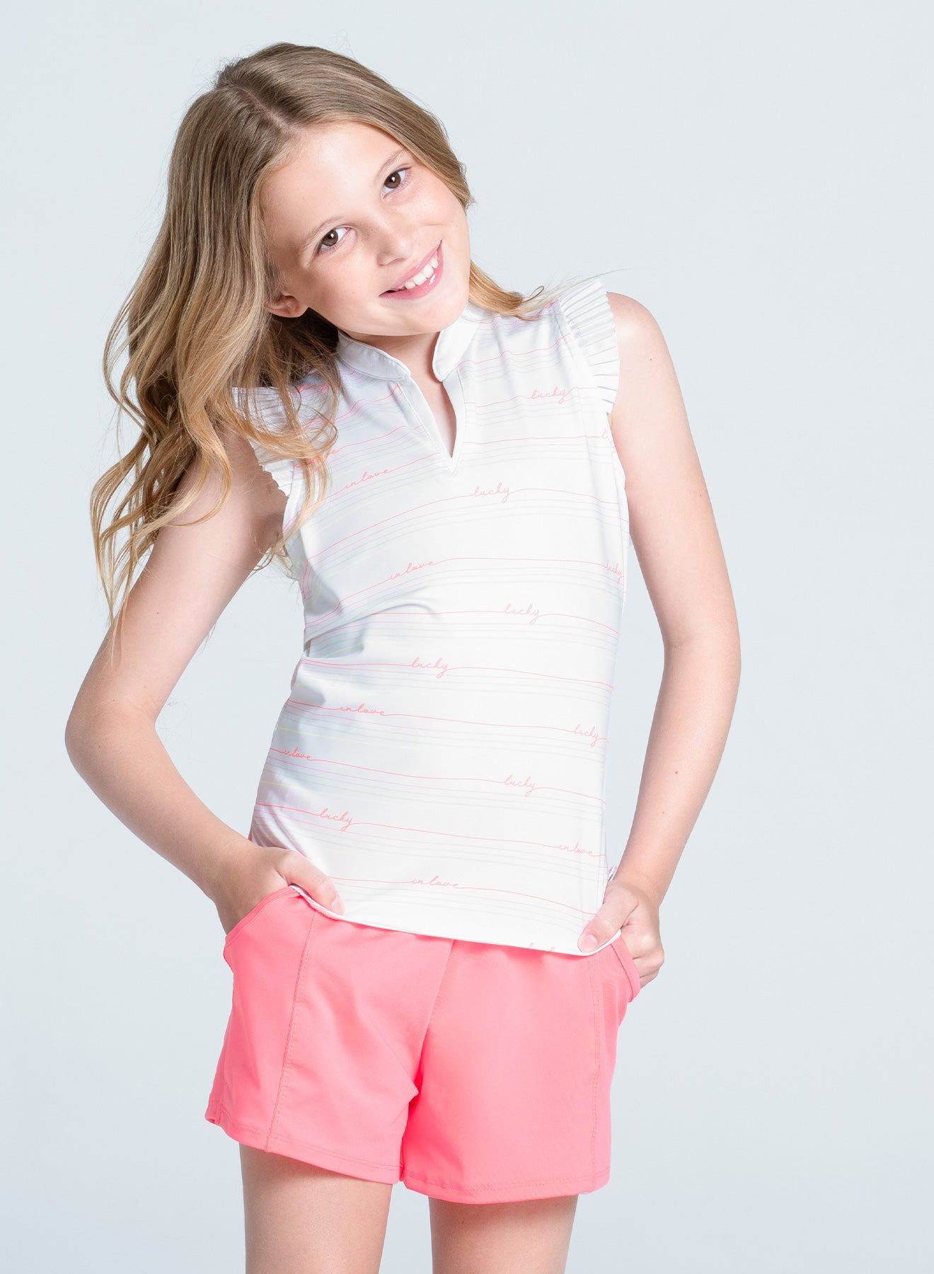 Sunset Stripe Tank Top for Women - Breathable Summer Sleeveless Shirt - Perfect for Beach, Yoga & Casual Outfits