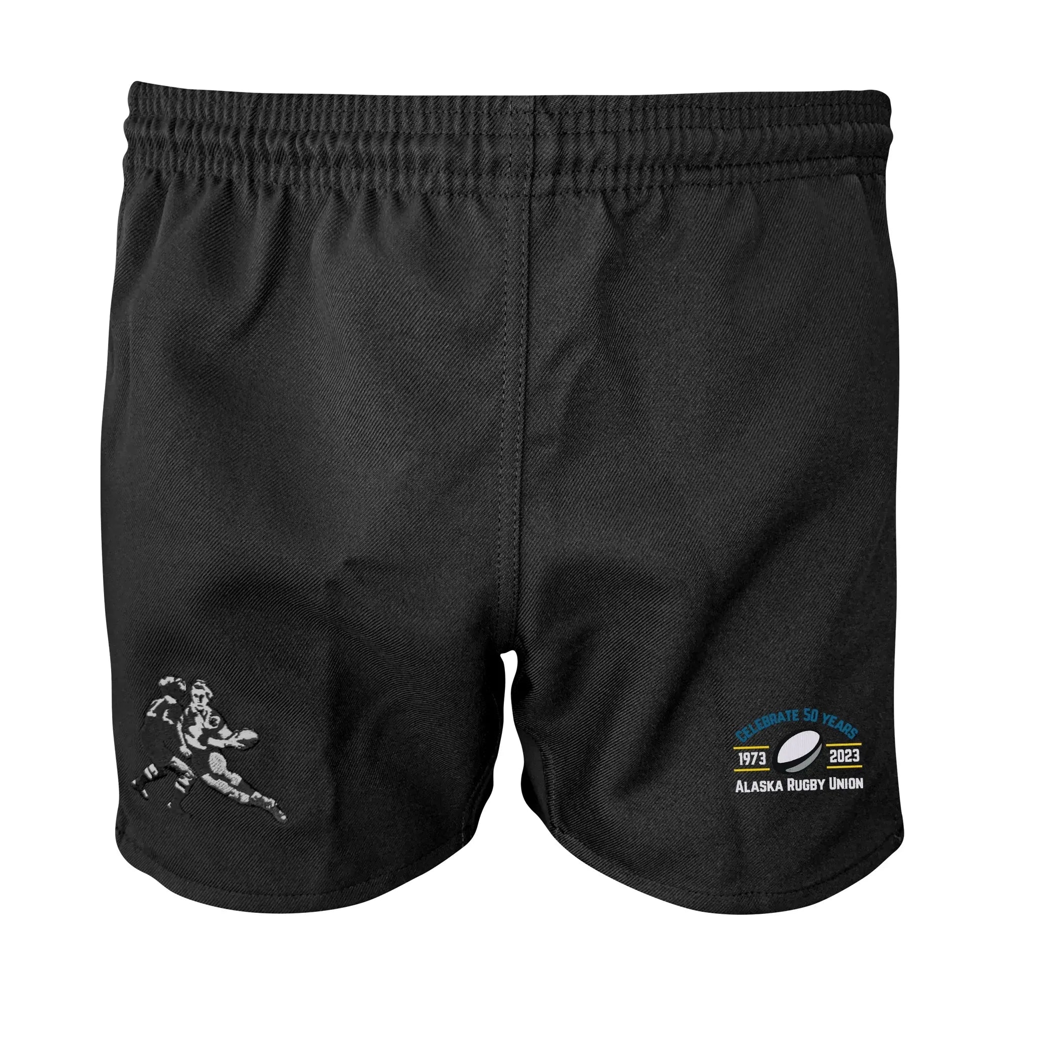 AKRU 50th Anniversary Professional Power Rugby Shorts - Breathable Athletic Shorts for Men, High-Performance Training & Game Wear - Perfect for Rugby, Football, Gym Workouts & Outdoor Sports