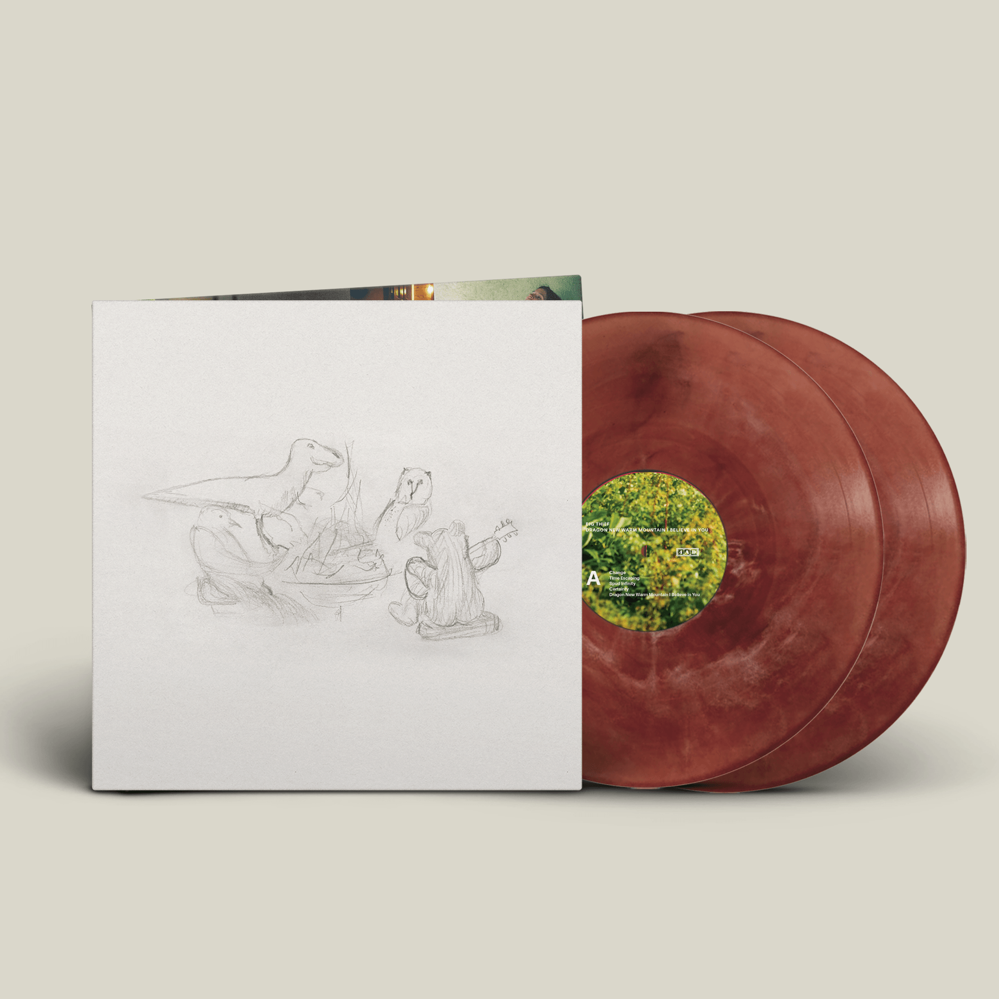 Big Thief - Dragon New Warm Mountain I Believe In You (2xLP Eco-Friendly Vinyl Record) | Limited Edition Indie Folk Album for Collectors & Music Lovers | Perfect for Home Listening, Gifts & Vinyl Enthusiasts
