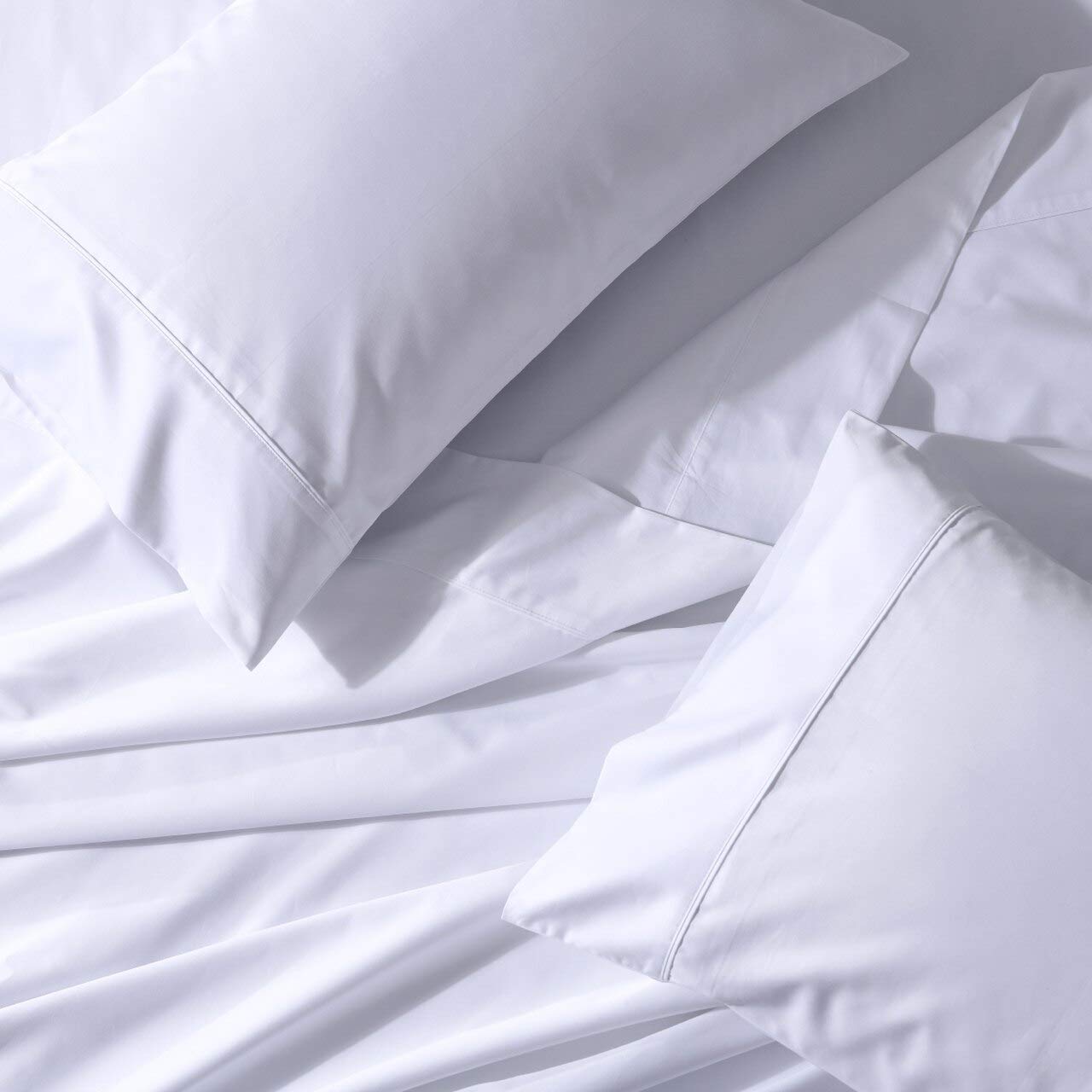 650-Thread-Count Cotton Blend California King Sheets Set - Super Deep Pocket 22