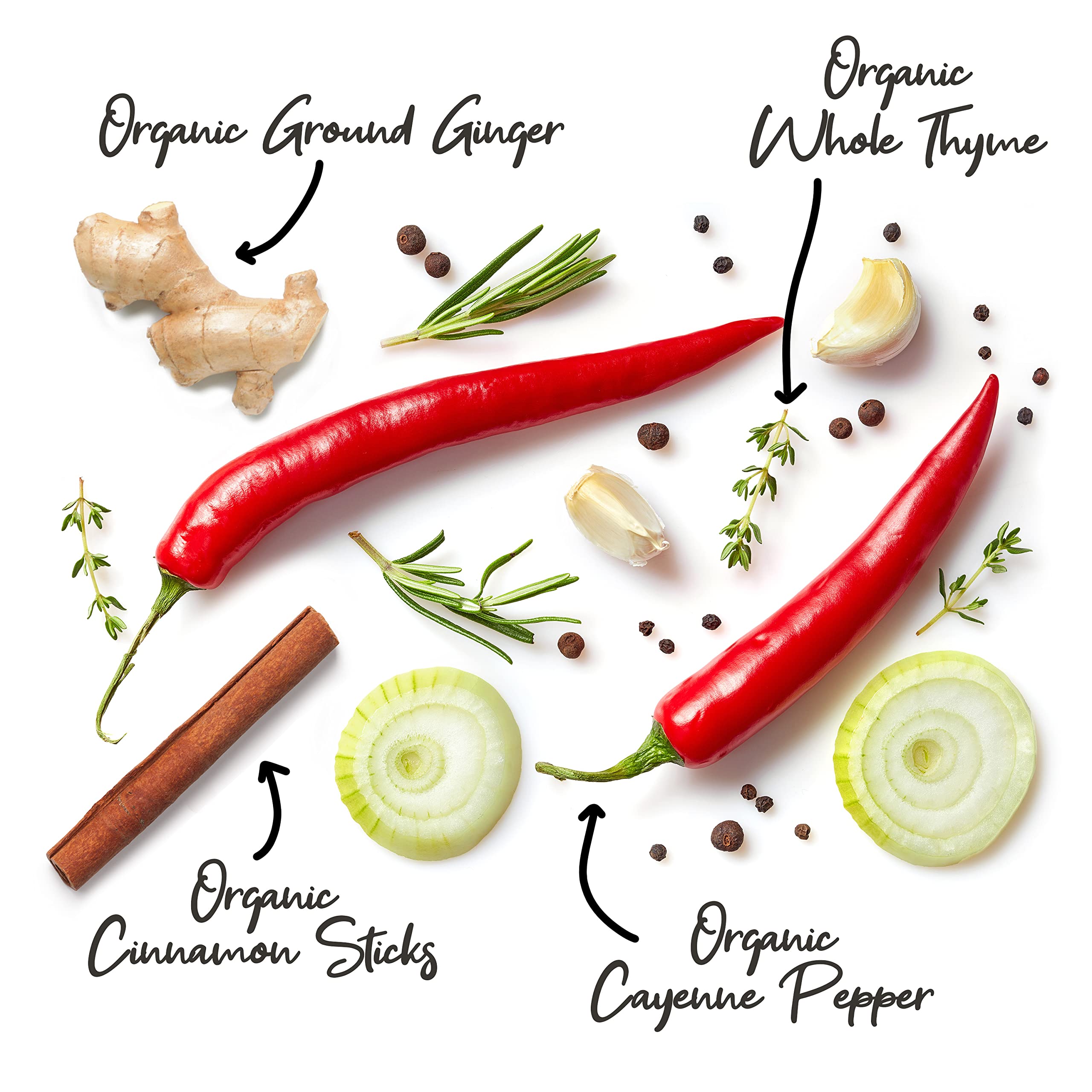 The Spice Lab Organic Spices and Seasonings Set - 30 Jar Premium Spice Kit Variety Pack for BBQ, Grilling & Cooking - Ultimate Culinary Gift Set for Home Chefs & Food Lovers - Perfect for Kitchen, Camping & Gourmet Cooking