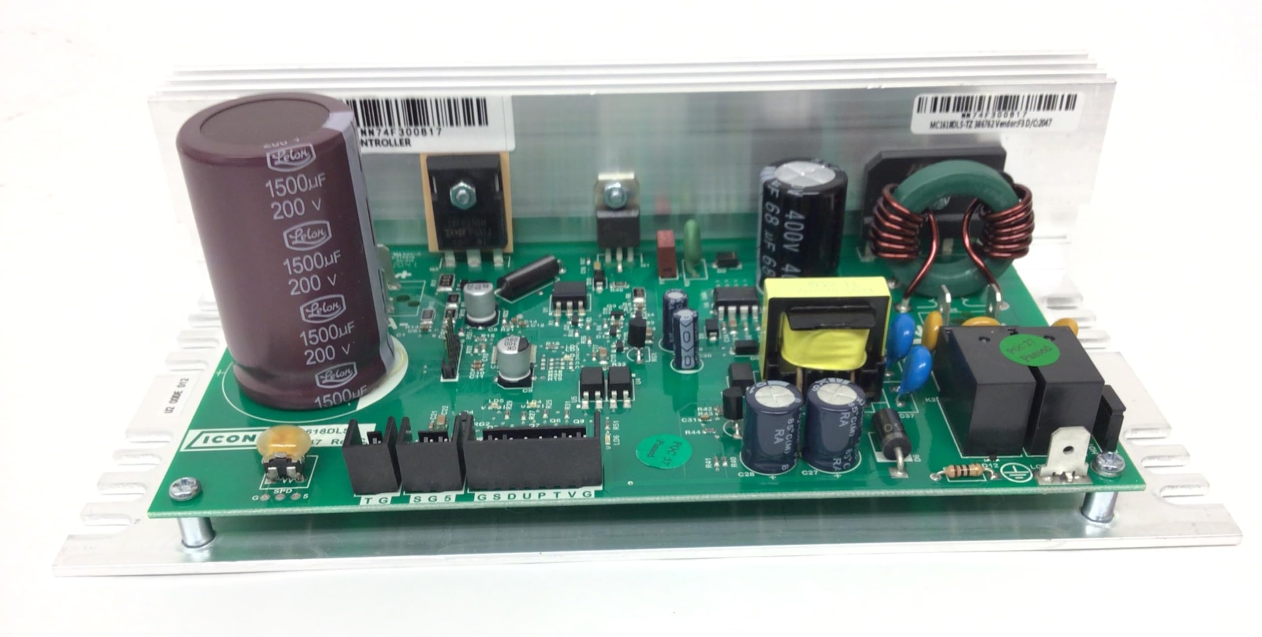 Original Treadmill Motor Control Board 396416 - Compatible with C 700 T 6.5 S Treadmill Models | Replacement Part for Smooth Treadmill Operation & Home Gym Maintenance