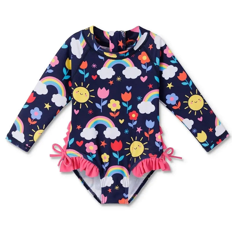 Baby Swimsuit for 0-6 Years Old - UV Protection Swimwear for Toddlers & Infants | Perfect for Beach, Pool & Summer Water Activities