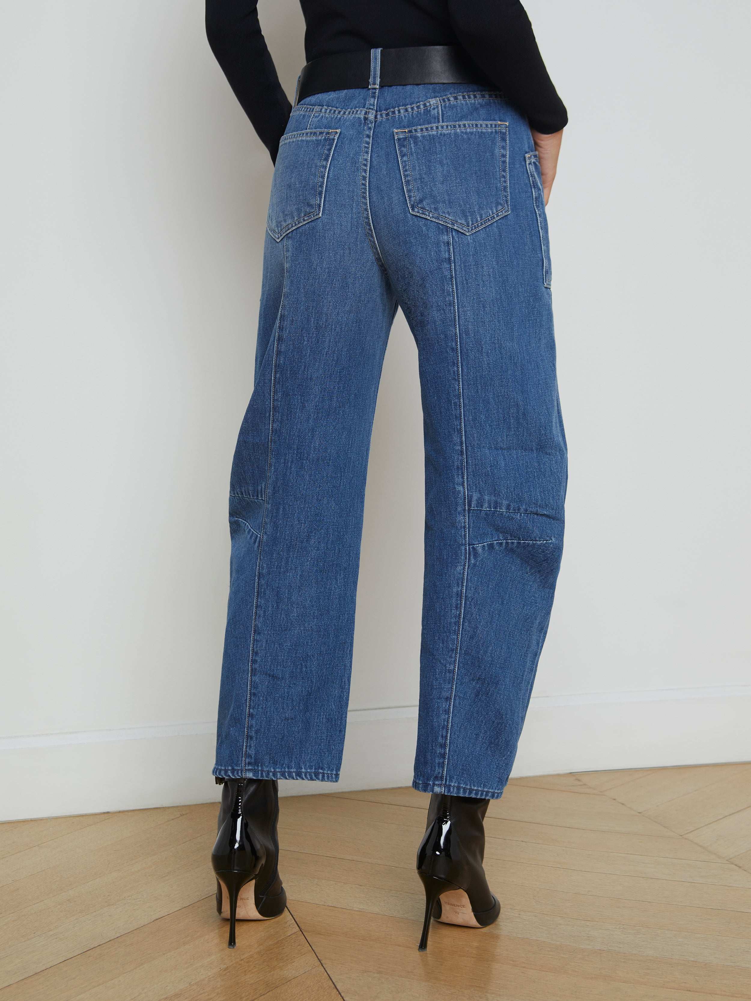 Stylish Cody Barrel Leg Jean for Women - High Waist Distressed Denim Pants | Perfect for Casual Outfits, Streetwear & Everyday Wear