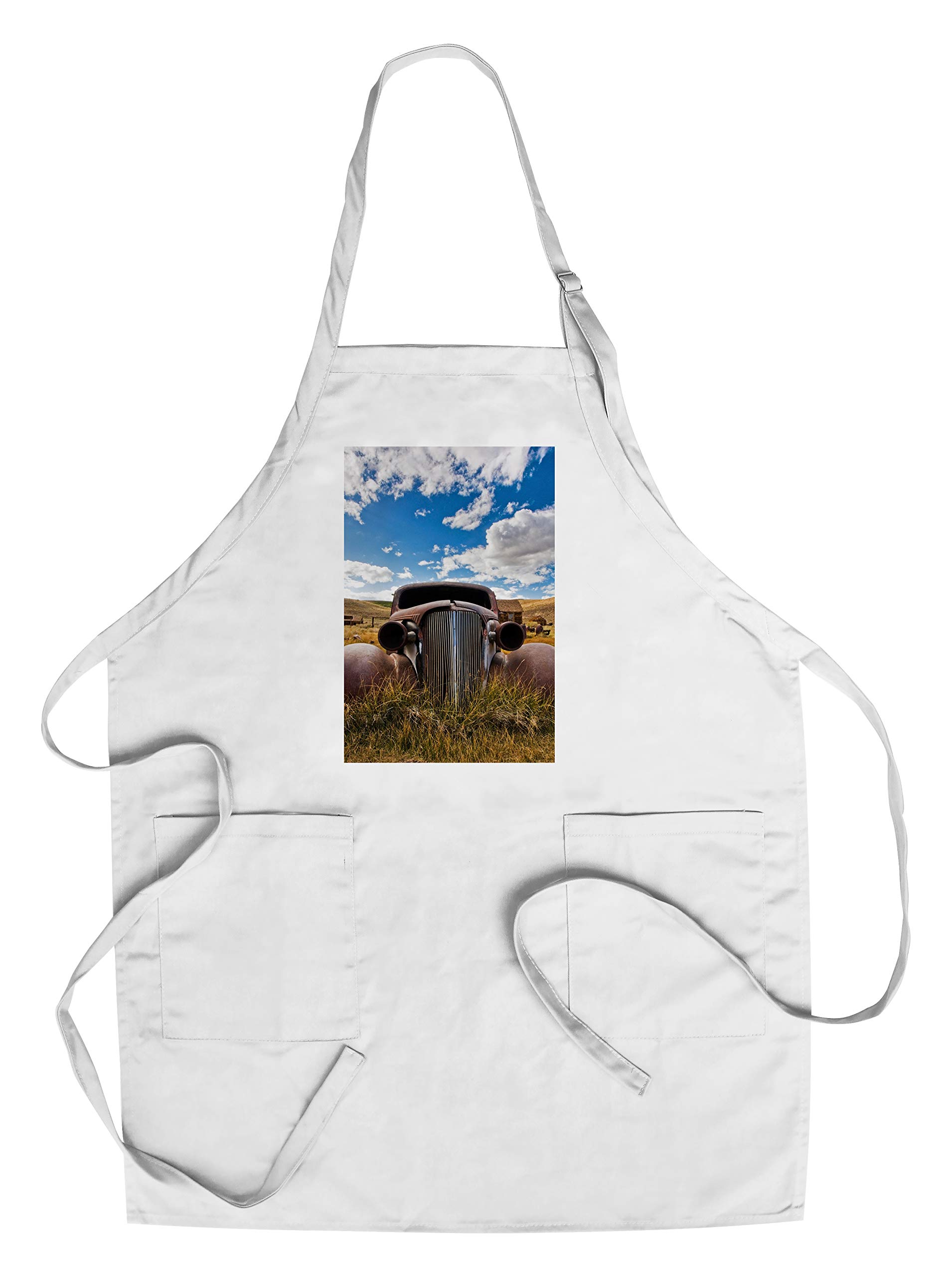 Cotton Canvas Apron for Kitchen Cooking, Baking & Grilling - Unisex with Pockets - Durable & Stylish for Home Chefs, BBQ Enthusiasts & Bakers