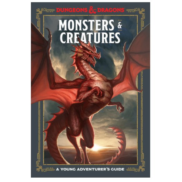 Dungeons & Dragons Monsters & Creatures Guide for Young Adventurers | Fantasy RPG Game Book for Kids & Teens | Perfect for D&D Campaigns & Storytelling