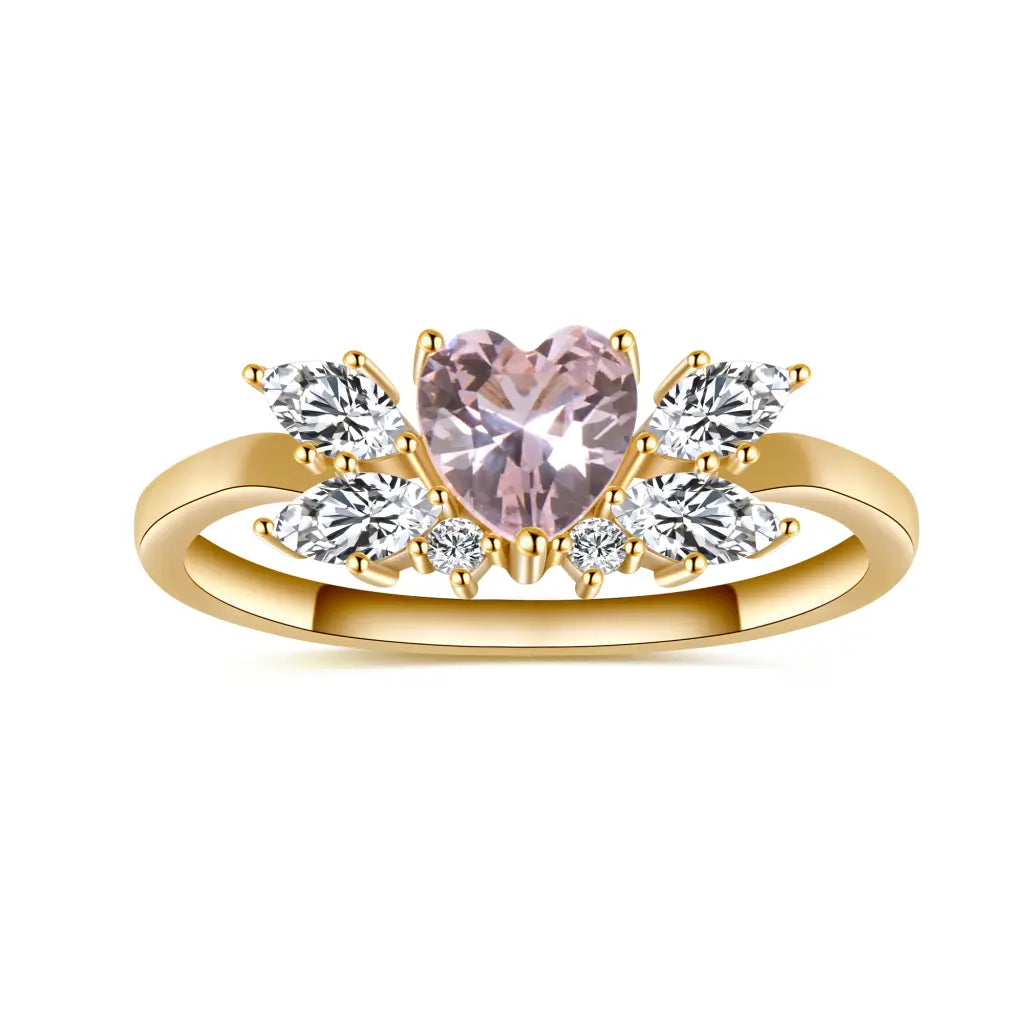 Princess Serenity Ring - Elegant Moon Crystal Jewelry for Women | Perfect Gift for Anime Fans, Cosplay & Special Occasions
