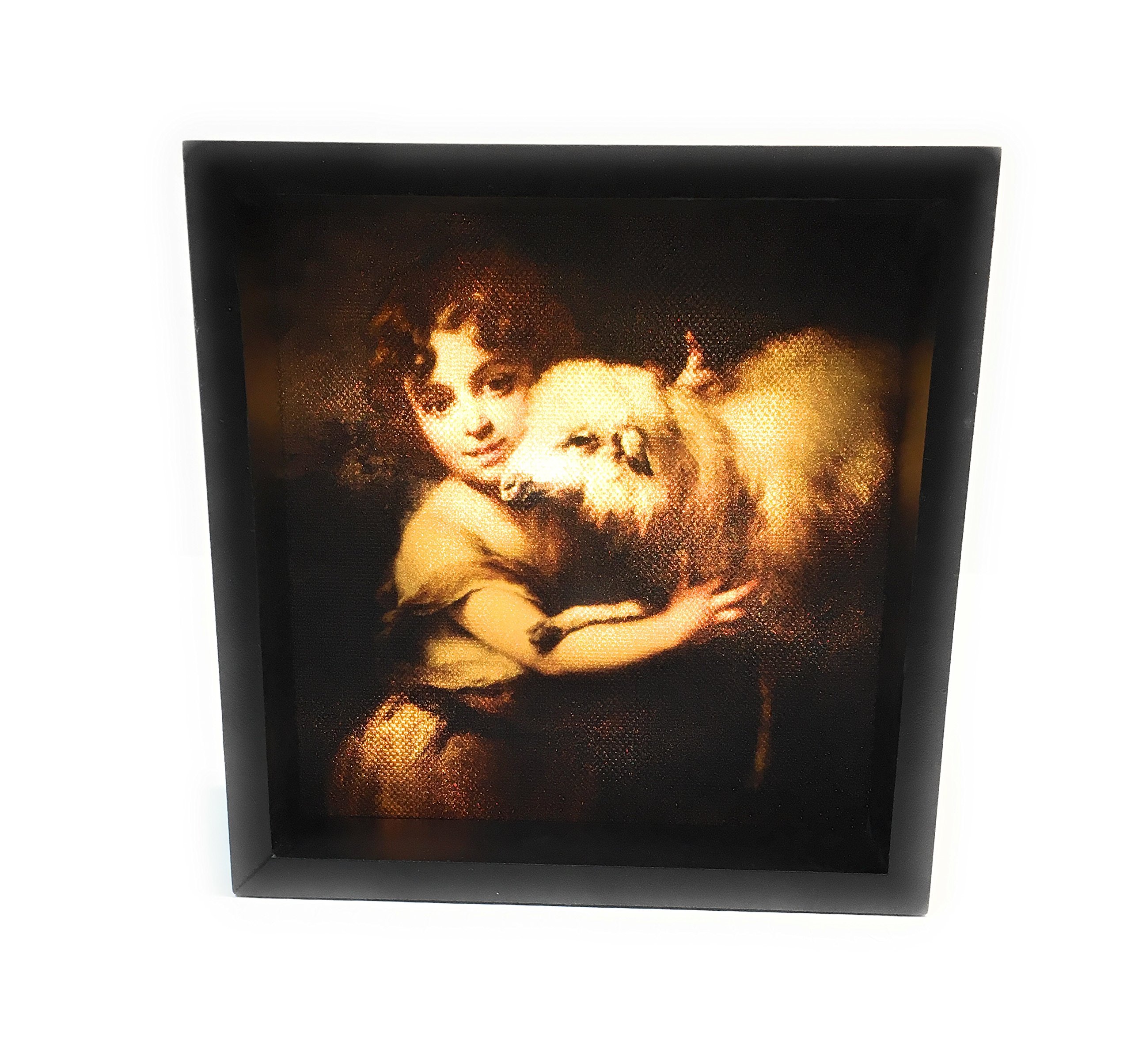 Night Light Box John Baptist Murillo LED Lights - Perfect for Home Decor, Bedroom Ambiance, and Gift Giving