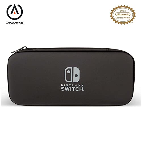 PowerA Stealth Protective Case for Nintendo Switch - Black - Durable Travel Cover with Game Storage - Perfect for Gaming On The Go & Switch Console Protection