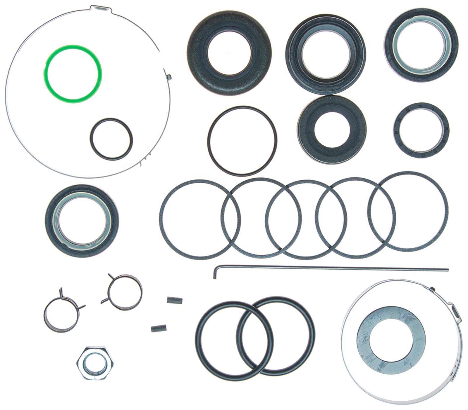 Gates 351470 Power Steering Repair Kit - High-Performance Replacement for Smooth Steering - Perfect for Ford, Chevy, Dodge Trucks & SUVs