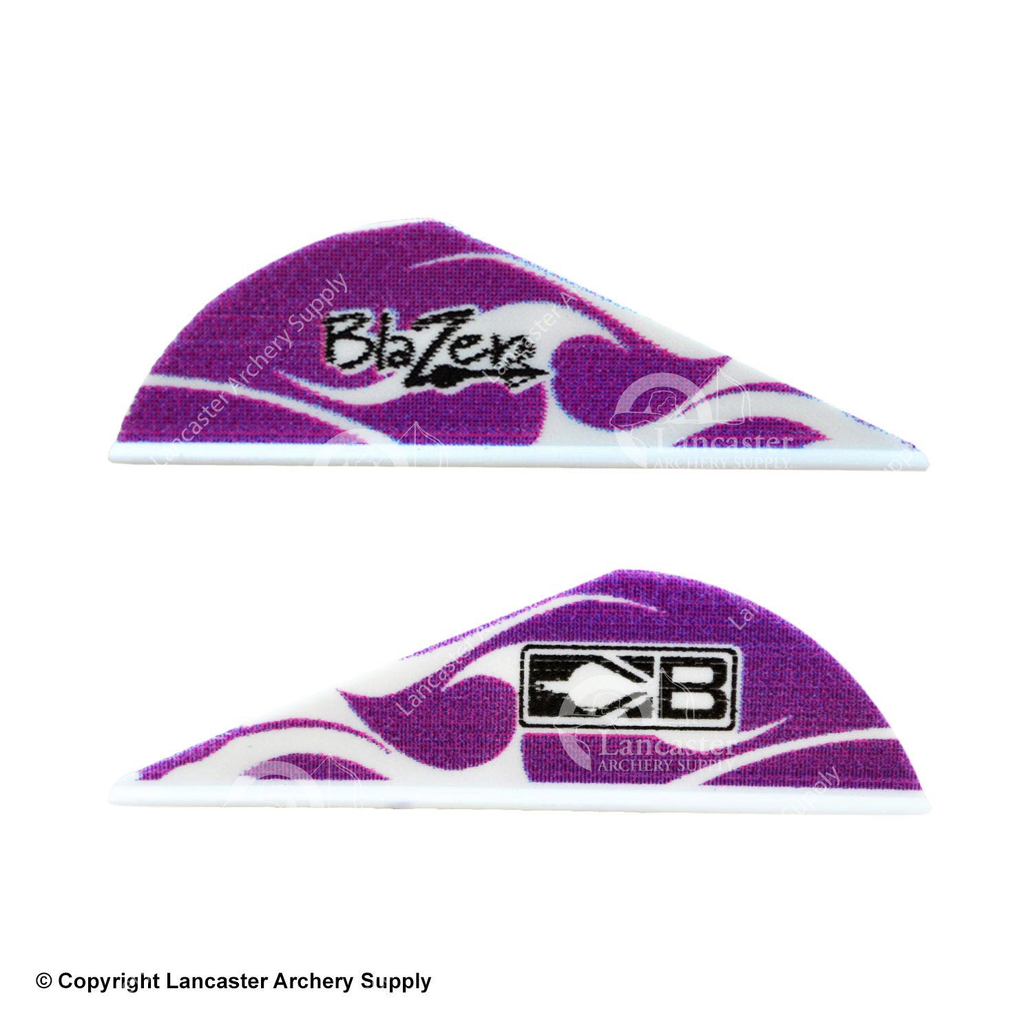 Bohning True Color Blazer Vanes - High Visibility Archery Fletching for Outdoor Hunting & Target Practice