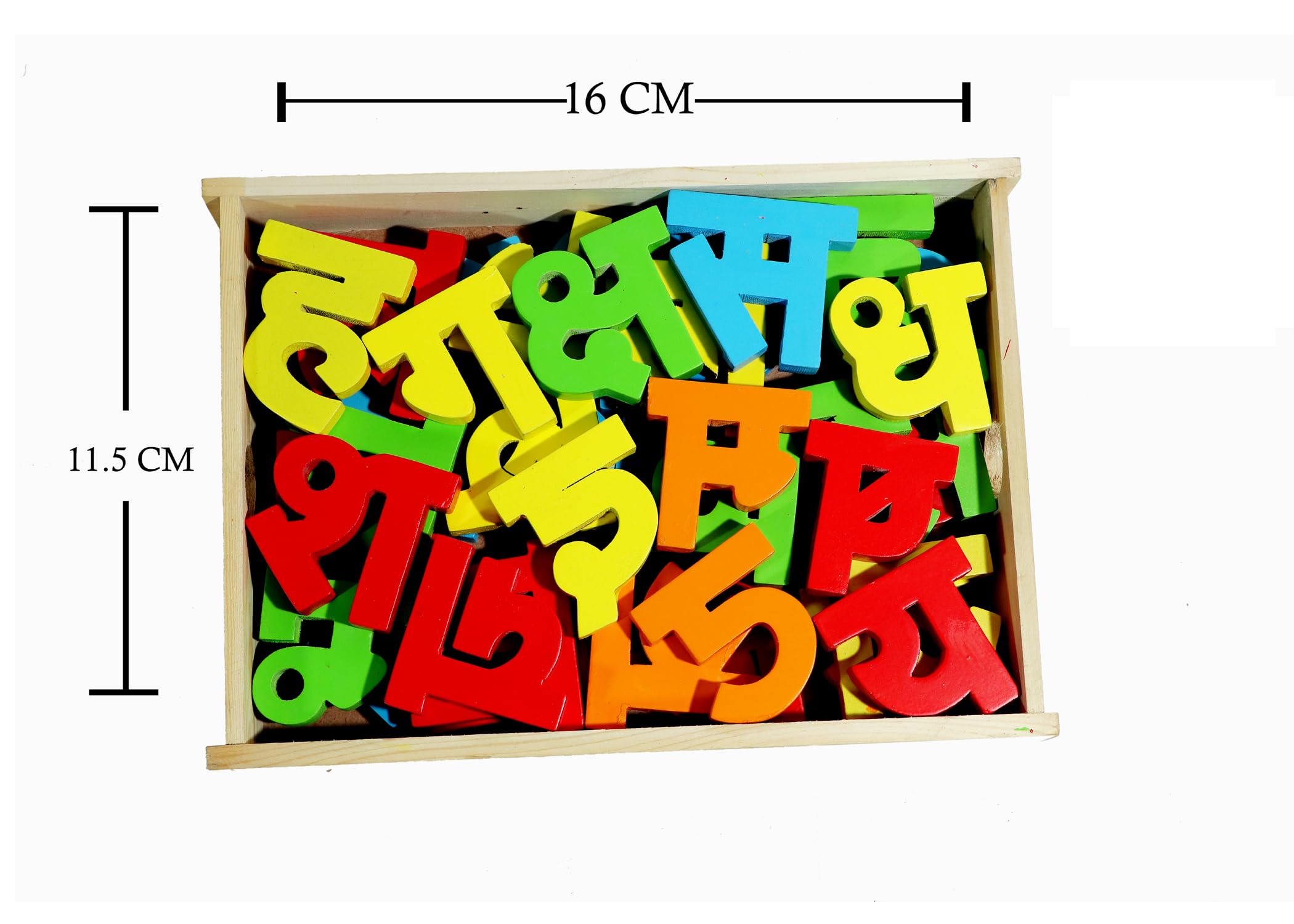 Premium Wooden Hindi Consonants Alphabet Toys for Kids - Educational Learning & Language Development - Perfect for Preschool, Montessori & Homeschooling Playtime