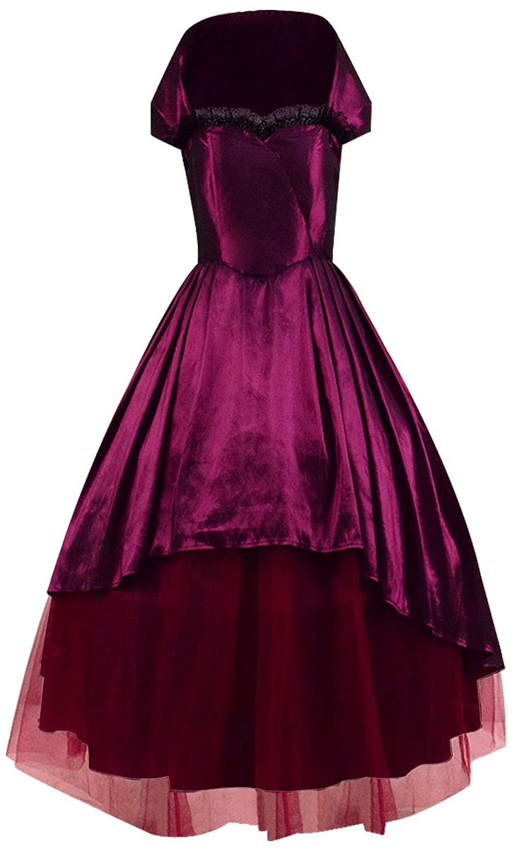 Greatest Showman Bearded Lady Costume for Women - Halloween Circus Cosplay Dress with Beard - Perfect for Halloween Parties, Themed Events, and Movie Character Outfits