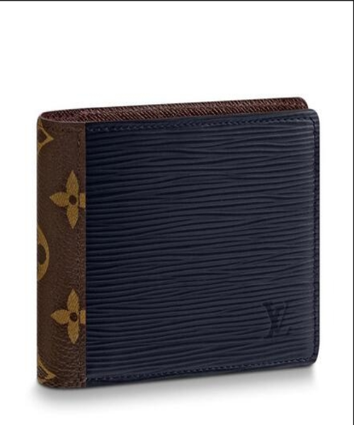 LV Patchwork Multiple Wallet in Epi Leather Blue - Stylish & Functional Organizer for Everyday Use, Travel, and Business