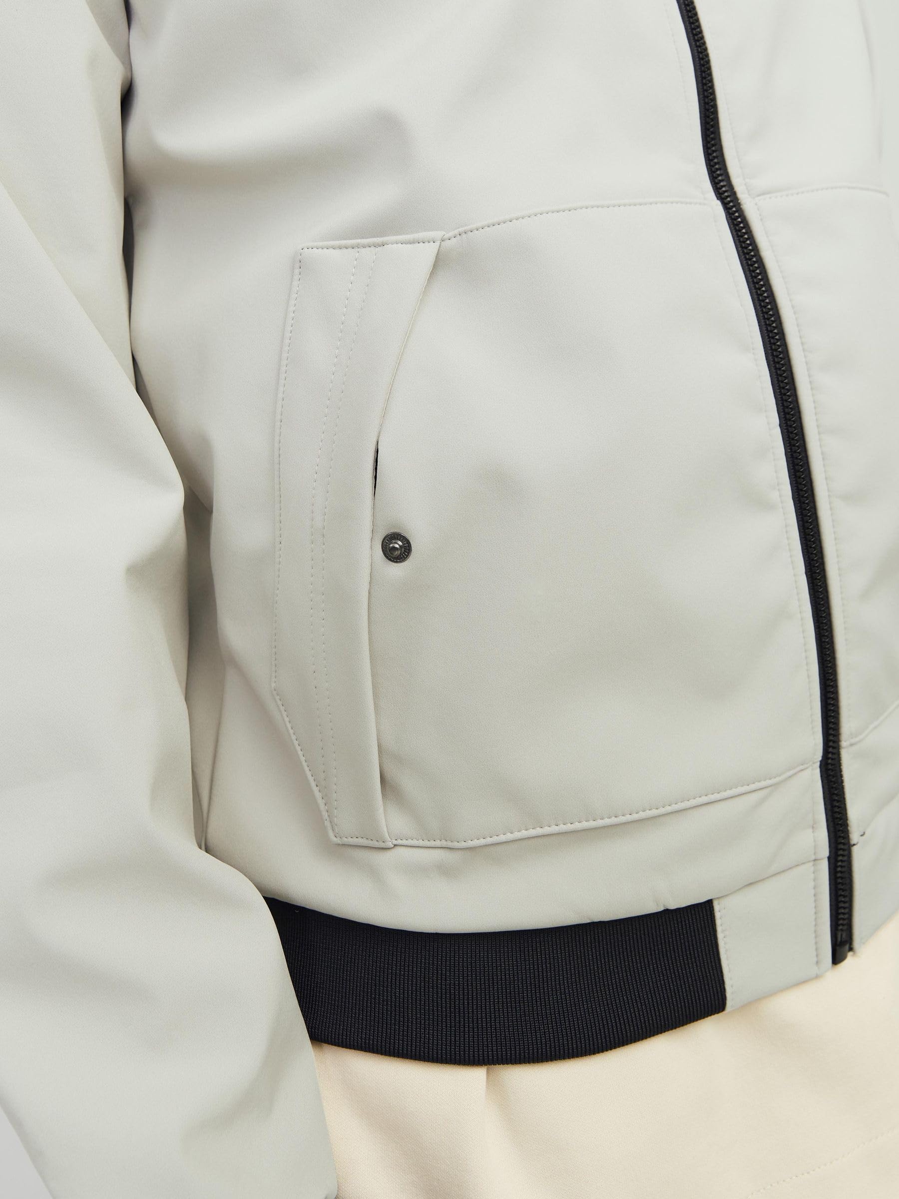 JACK & JONES Men's Classic Hooded Jacket for Outdoor & Casual Wear