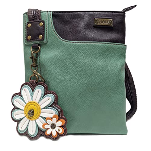 Light Teal _ Coin Purse Daisy