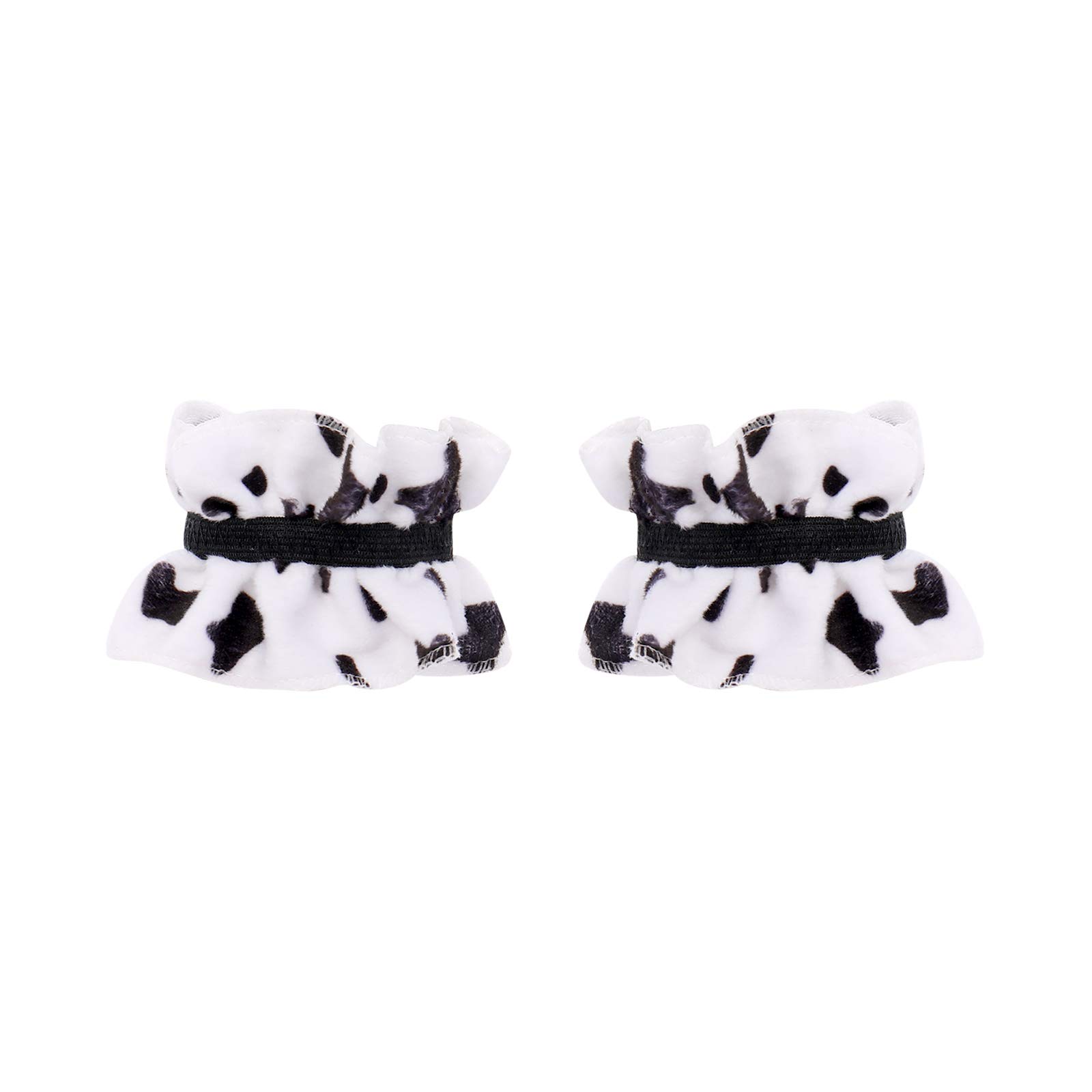 Sexy Anime Cow Maid Lingerie Set - Women's Lolita Cosplay Bikini Bra & Panty Set - Cute Nightwear & Fancy Dress Costume for Roleplay, Halloween & Boudoir Photography