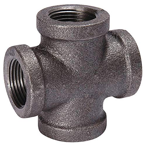 Malleable Iron Cross Class 300 Pipe Fitting - High Pressure Plumbing, HVAC Systems & Industrial Applications