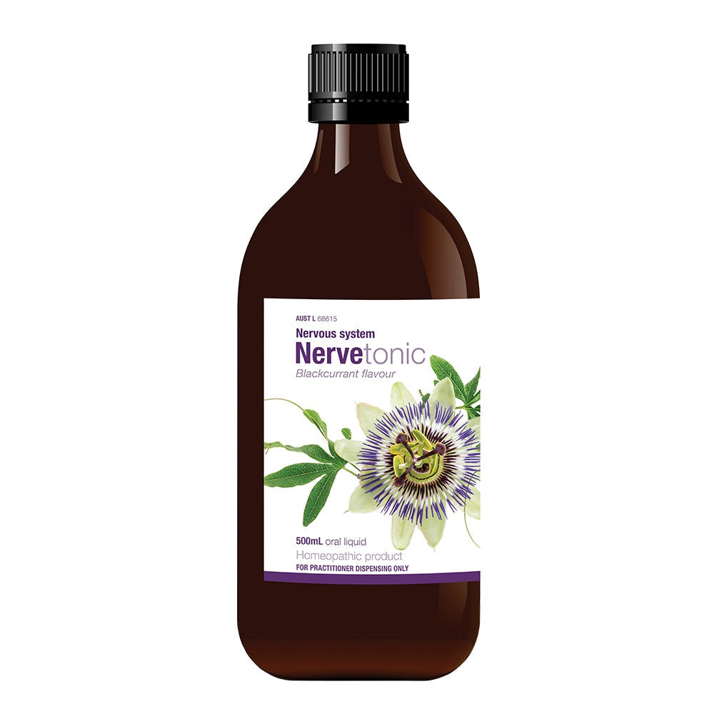 Brauer Professional Nerve Tonic Oral Liquid - Natural Stress Relief & Calming Supplement for Adults - Supports Relaxation & Mental Clarity - Perfect for Work Stress, Study Focus & Daily Anxiety Relief