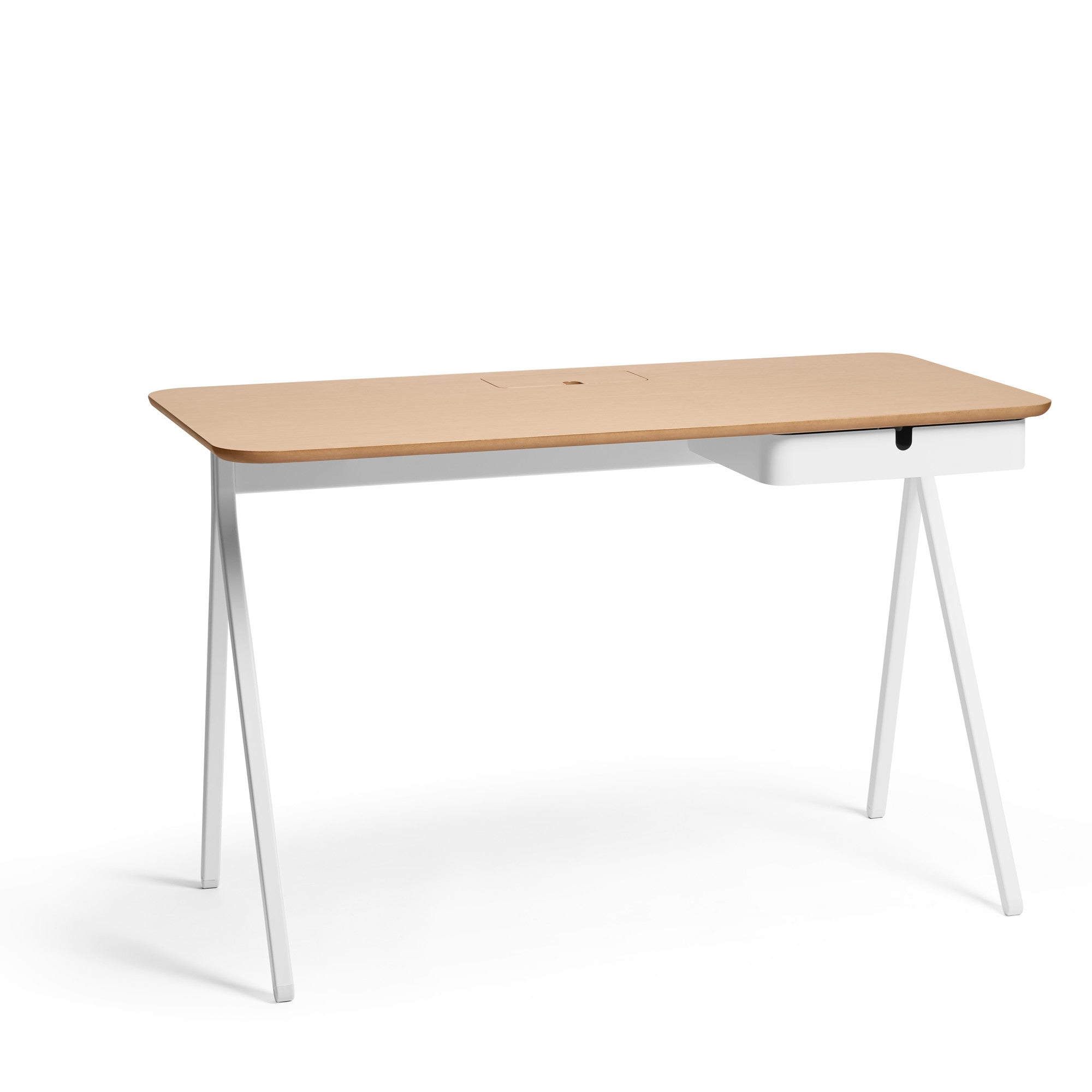 Key Desk 48 - Premium Office Desk with Durable Steel Frame, Spacious Work Surface for Home & Office Workspace - Perfect for Remote Work, Study, and Professional Environments