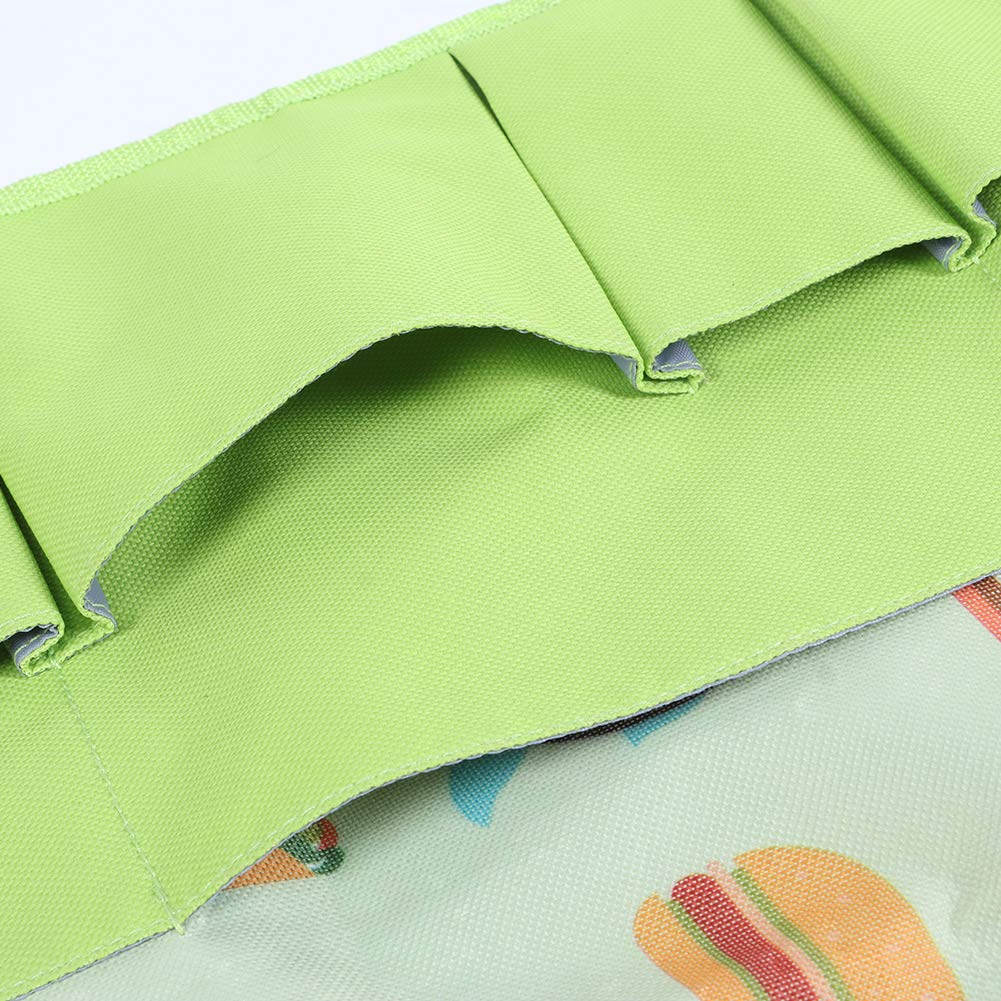 Green Gardening Tool Bag - Durable Tote & Apron Set for Kids - Children's Garden Supplies for Yard Work, Planting & Outdoor Activities