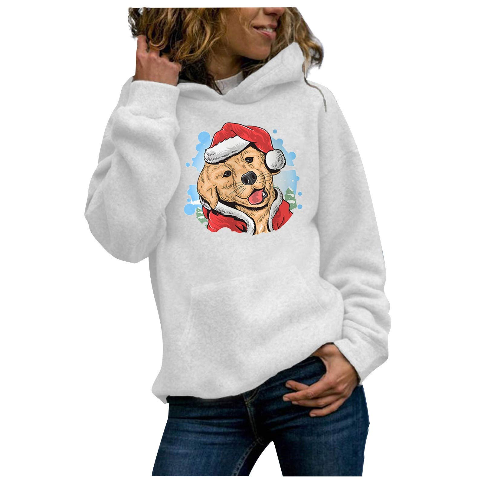 Women's Kawaii Hoodie - Cute Skateboarding Pullover Long Sleeve Sweatshirt for Fall & Winter | Cozy Jumper for Casual Wear, Street Fashion & Anime Lovers
