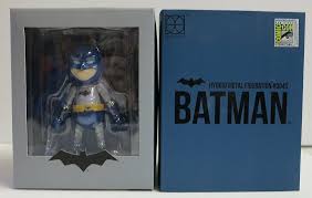 Batman Hybrid Metal Figuration #004S SDCC 2015 Exclusive Collectible Figure - Perfect for Comic Conventions, Display Shelves & DC Fans Collection