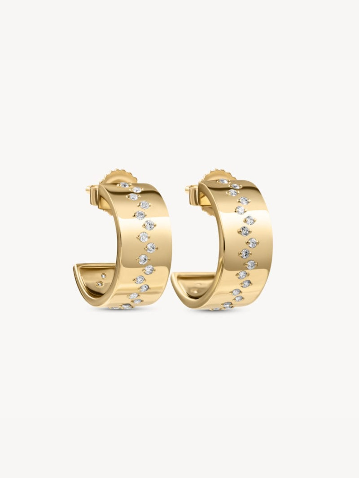 Diamond Stream Cuff Earrings for Women – Elegant Dangle Earrings for Parties, Weddings & Special Occasions