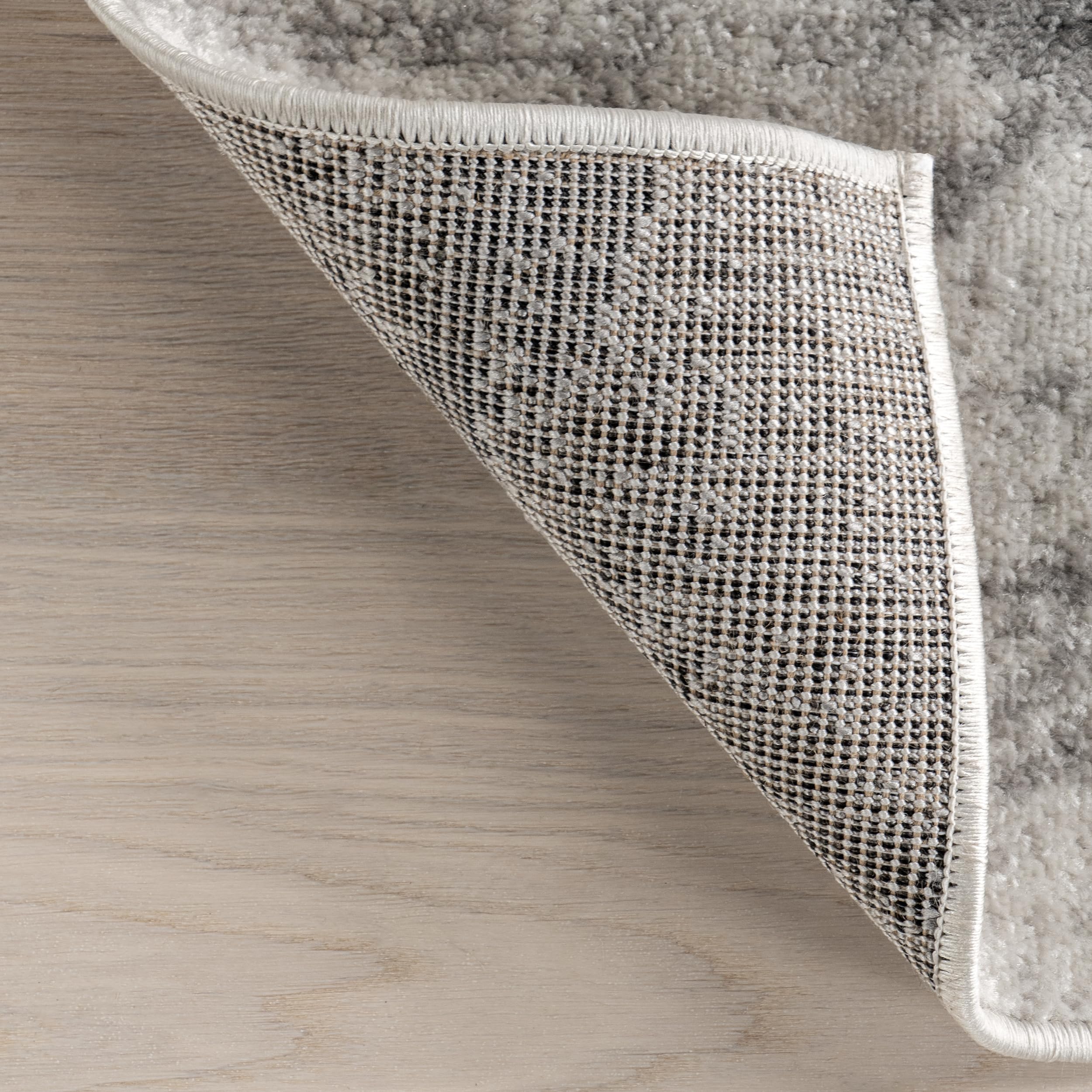 nuLOOM Thigpen 9x12 Modern Abstract Grey Area Rug with Non-Slip Backing & Stain Resistant - Perfect for Living Room, Bedroom, Dining Room, Office, Hallway, Kitchen & Entryway Decor