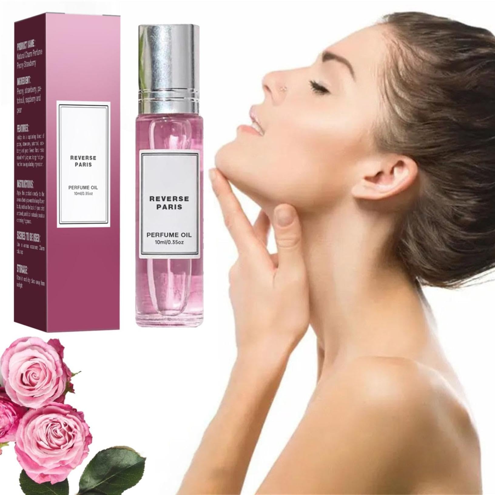 10ml Enhanced Fragrance Body Perfume with Pheromones - Long Lasting Original Scent for Women & Men - Perfect for Date Night, Office, and Special Occasions