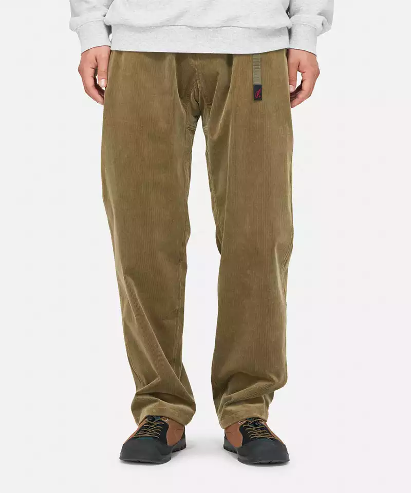 Gramicci Corduroy Pants for Men & Women - Comfortable Stretch Outdoor Hiking & Casual Wear