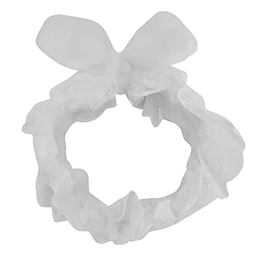Lace SPA Hair Band - Soft Bow Hair Tie Headband for Women | Washing Face, Makeup, Spa & Skincare | Cute & Comfortable Hair Accessories for Daily Use, Beauty Routines & Relaxation