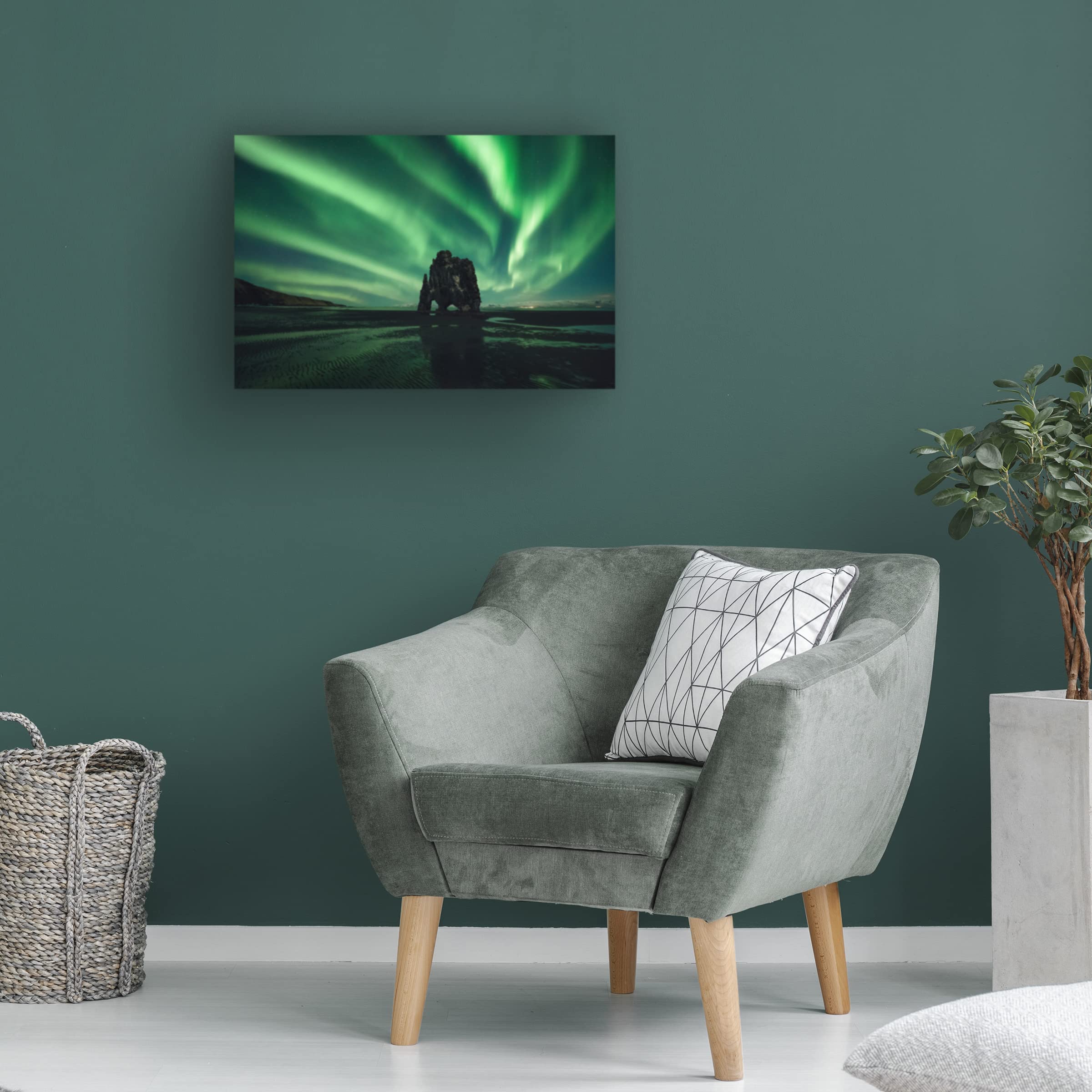David Martin Castan 'Rhino' Canvas Art Print - Wildlife Animal Wall Decor for Living Room, Bedroom & Office - Trademark Fine Art Collection