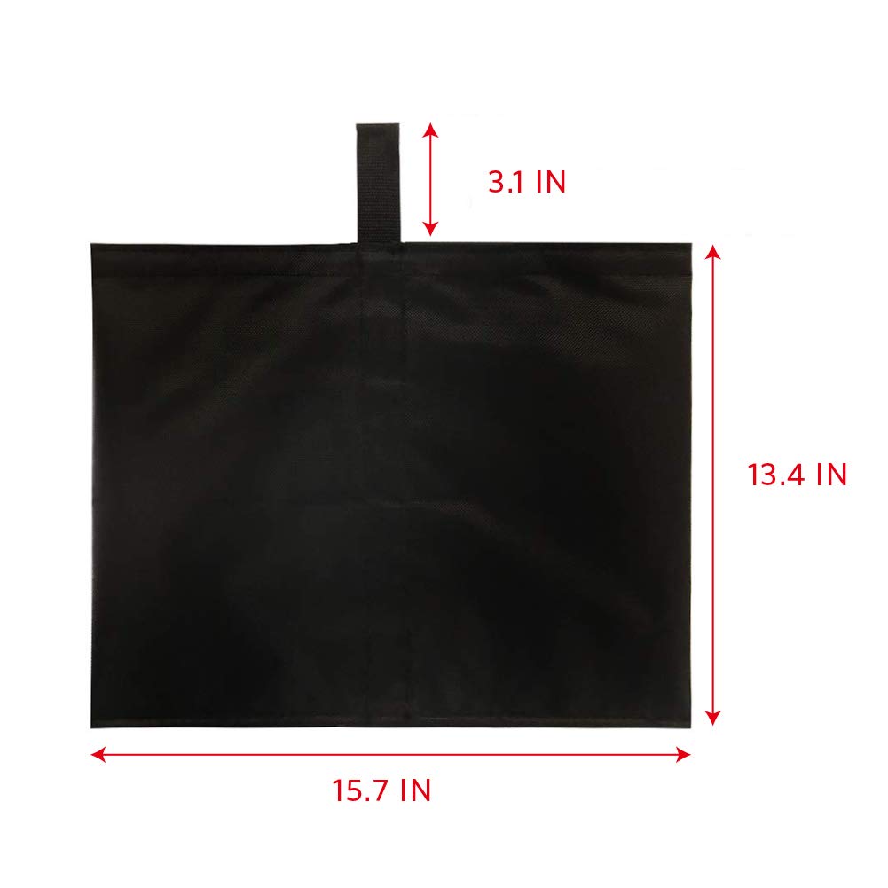 Onnicno 4-Pack Canopy Tent Weights Sand Bags - Heavy Duty Leg Weights for Pop Up Canopies, Outdoor Events & Beach Tents - Perfect for Parties, Camping & Market Stalls