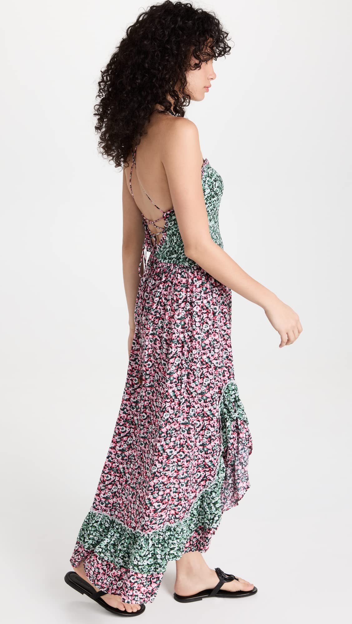 Free People Women's One I Love Dress - Flowy Boho Maxi Dress with Lace Details | Perfect for Beach Vacations, Summer Festivals & Date Nights
