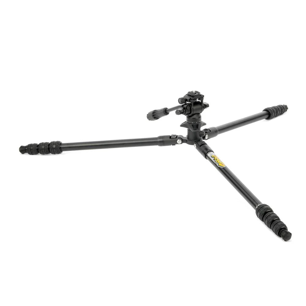 Punks Travis 2.0 Professional Video Tripod Kit with AirHed Trinity Mount - Heavy Duty Camera Stand for DSLR, Mirrorless & Smartphones - Perfect for Vlogging, Live Streaming & Film Production (Special Order)