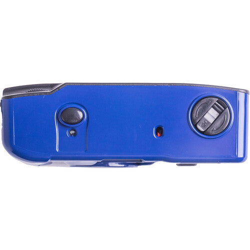 Kodak M38 35mm Film Camera with Built-in Flash - Classic Blue Retro Camera for Travel, Street Photography & Vintage Style Portraits
