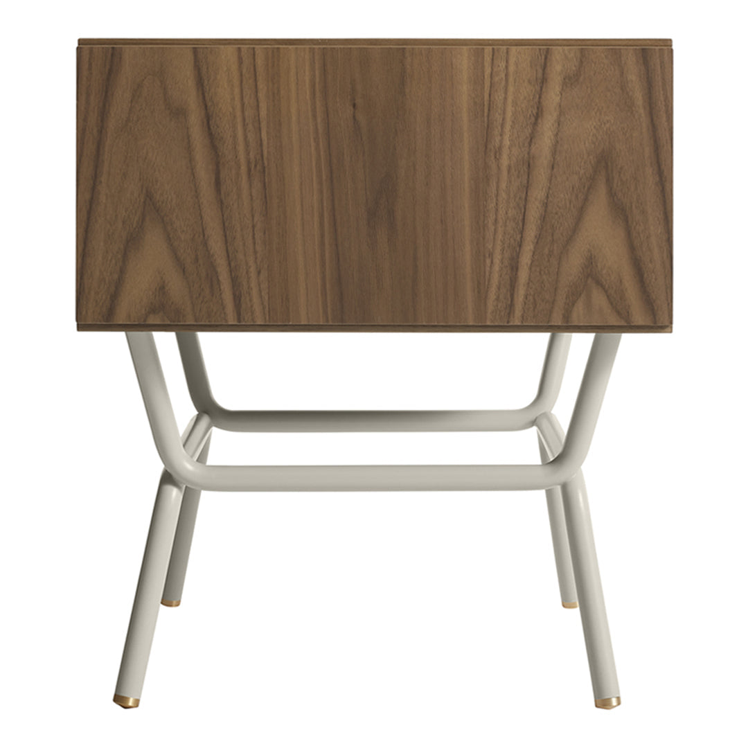 Modern Blu Dot Dang Nightstand - Minimalist Bedside Table with Storage Shelf | Perfect for Small Spaces, Bedrooms & Apartments