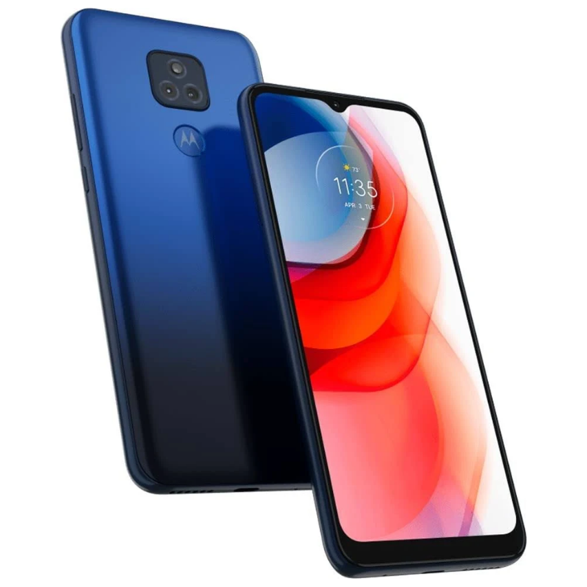 Motorola Moto G Play (2021) Unlocked Smartphone - 3-Day Battery Life, 3GB RAM 32GB Storage, 13MP Camera, Blue - Perfect for Travel, Work & Everyday Use