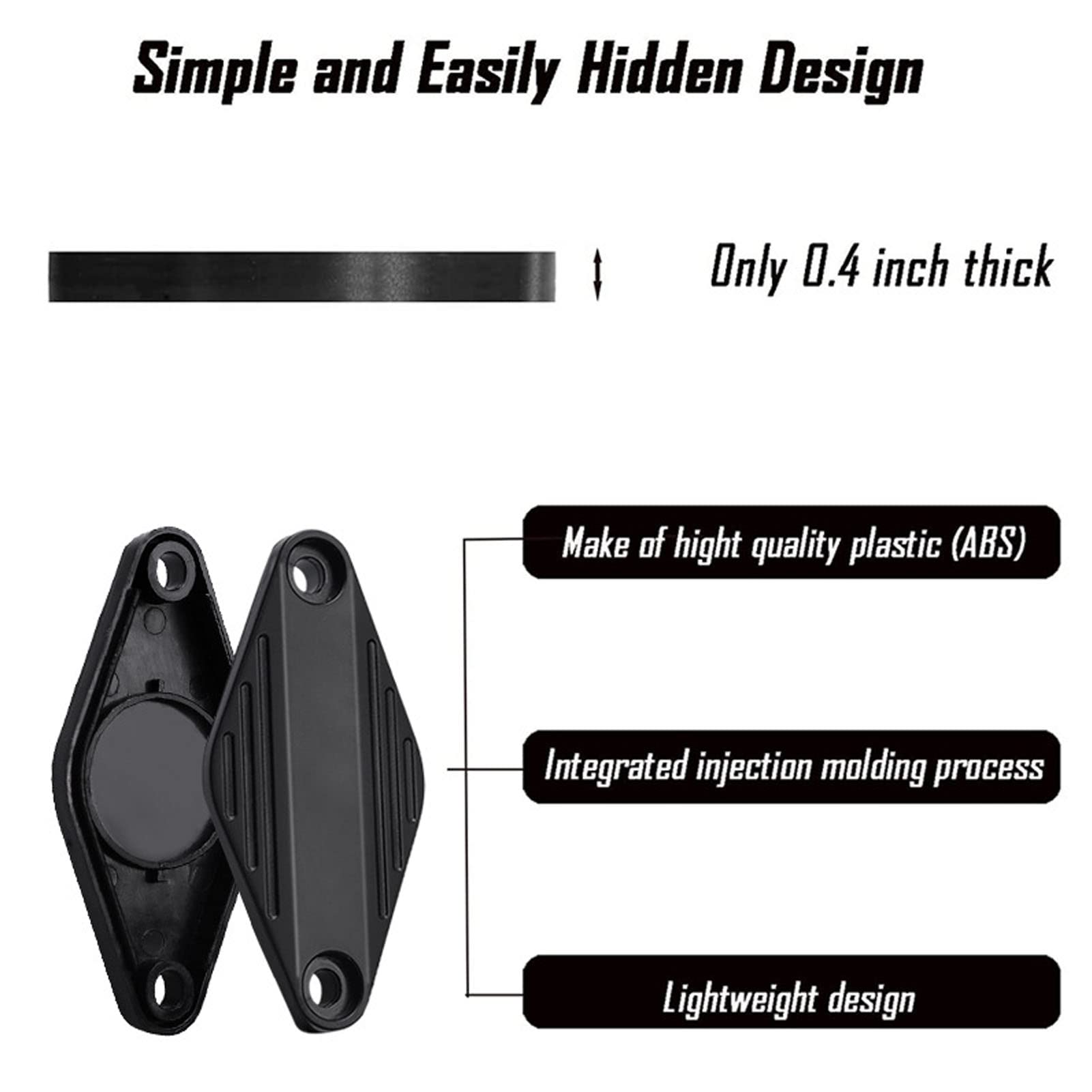 Waterproof GPS Bike Tracker - Anti-Theft ABS Plastic Device for Road Bikes, Mountain Bikes & Cycling - Real-Time Location Tracking for Commuting, Fitness & Outdoor Adventures