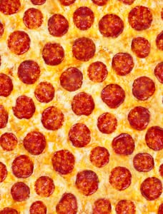 Pepperoni Pizza Realistic Food