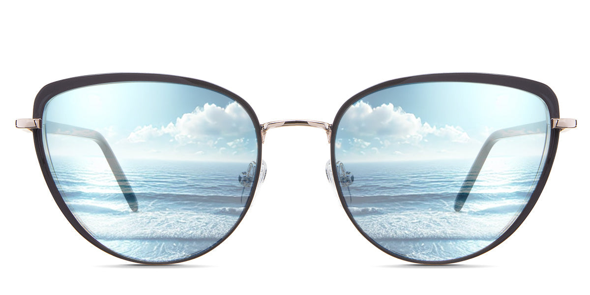 Trinity Women's Prescription Tinted Sunglasses - UV Protection, Polarized Lenses for Driving, Outdoor & Fashion Use