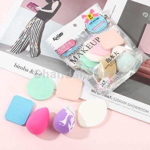 Premium Makeup Beauty Sponge Blender for Liquid & Powder Foundation - Soft Cosmetic Blending Sponge for Flawless Makeup Application - 6 Pack (Great for Everyday Use, Travel & Professional Makeup Kits)