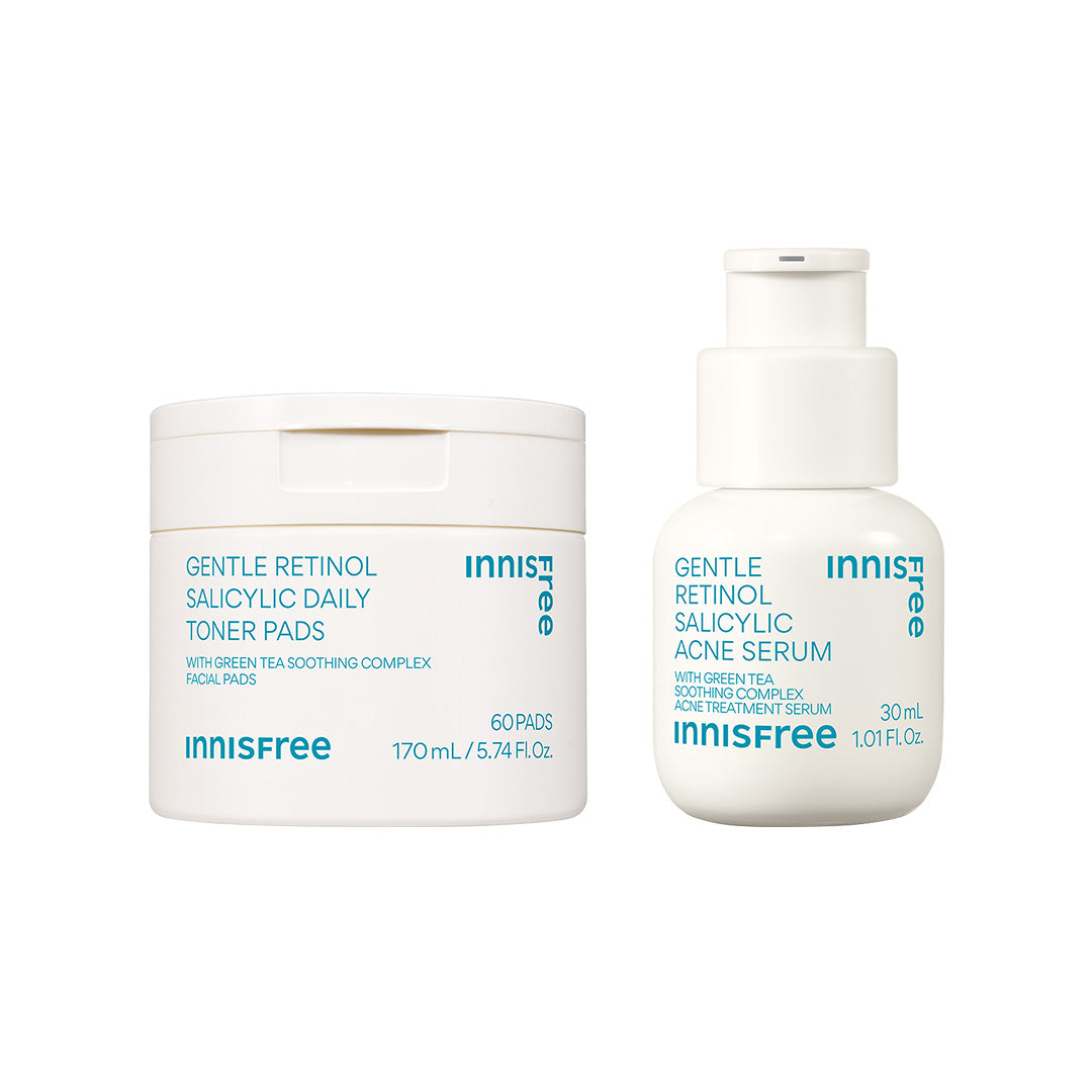 Gentle Retinol Power Duo - Anti-Aging Skincare Set for Sensitive Skin | Night Cream & Serum for Wrinkles & Fine Lines | Perfect for Daily Skincare Routine