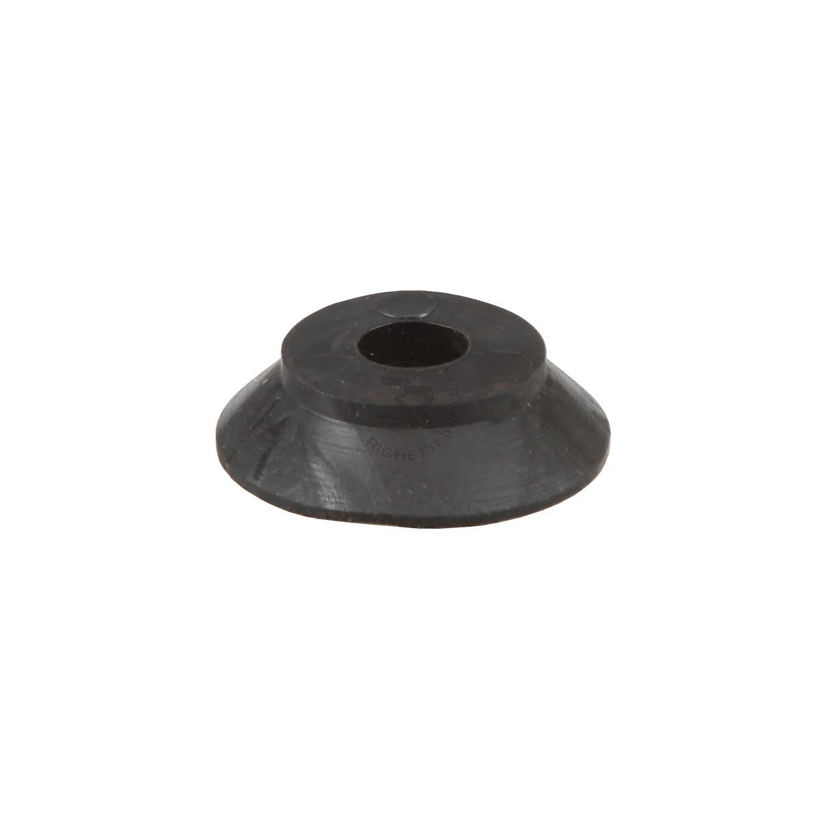 Black Thin Rubber Tapered Spacer - Shock Absorbing Washers for Automotive, Electronics & Industrial Applications