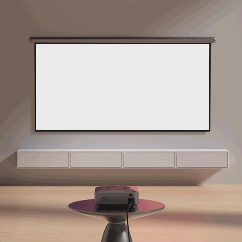FPVAWKBL QUYNAGER 1080P HD Smart Projector - High Brightness Home Theater Projector for Living Room, Bedroom & Outdoor Movies - Wall Casting & Screen Projection (D As Shown) - Perfect for Movie Nights, Gaming & Presentations