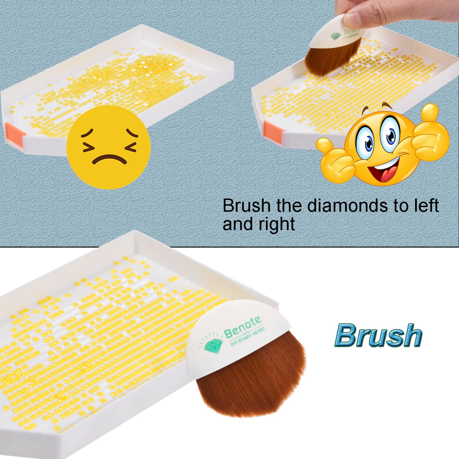 5D Diamond Painting Kits with Tools - Brushes, Straightener, Funnel & Accessories for DIY Art Crafts | Perfect for Home Decor, Gifts & Relaxation Therapy