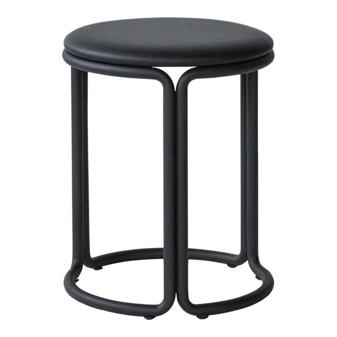 Premium Upholstered Hardie Stool - Modern Accent Chair for Living Room, Bedroom & Office - Comfortable Seating Solution for Home Decor