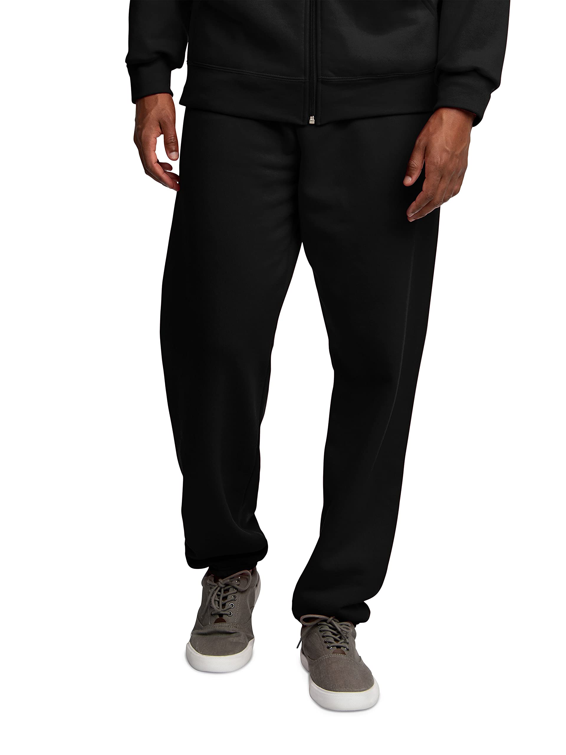 Fruit of the Loom Men's Eversoft Fleece Sweatpants - Comfortable & Warm Joggers for Lounge, Gym & Casual Wear